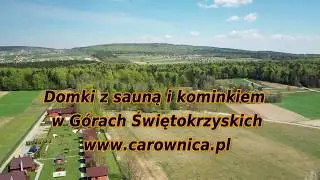 Domki z sauną i kominkiem w Górach Świętokrzyskich – Siedlisko Carownica Wellness & SPA