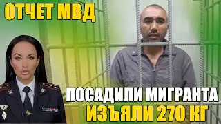 Мигранта посадили за торговлю наркотиками. 270 килограмм изъяли в Подмосковье. Отчет МВД.
