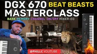 Yamaha DGX 670 Banks & Memory (MASTERCLASS - Advanced): SAVE Style, Voice and FX🎹🔥