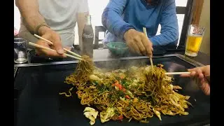 Delicious Okonomiyaki Restaurant 粉もん処吉 in Uda, Nara, Japan
