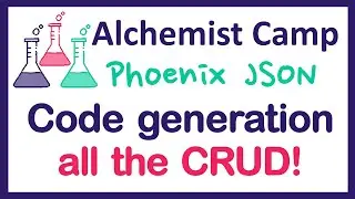 Phoenix JSON API - Generating code for CRUD actions