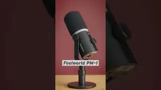 The Feelworld PM-1 vs Boya BYDM500 dynamic microphones.