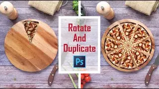 How To Rotate And Duplicate Object In Adobe Photoshop Photoshop Tutorial Photoshop Tips