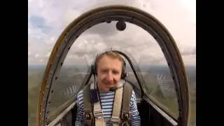 Полёт на Як-52 Барнаул 2015 Высший пилотаж