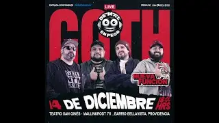 Tenemos SHOW EN VIVO el 14 de Diciembre! - GOTH