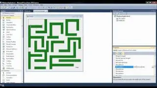 How to make a maze game in Visual Basic