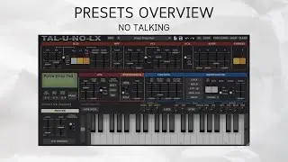 TAL-U-No-LX | Presets overview | No talking
