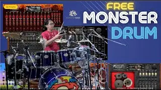 Monster Drums Plugin, Recording/SAMPLING Process on Studio 69c, Indonesia
