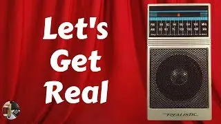 Realistic 12-718 AM FM Portable Radio Review