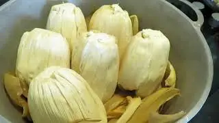 198. AN AFRICANNOTEFOOD SPECIAL!..HOMEMADE GHANA KENEKY!