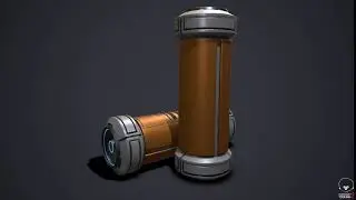 Sci-fi capsule for Artstation