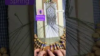 🪻 What’s your favorite Spring flower? 🌸 #bobbinlace #fiberart #fiberartist #lace #lacemaking #arte