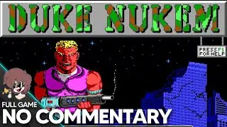 Duke Nukem 1 - Full Playthrough [No Commentary]