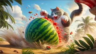 sweet summer#aicat #kitten #cat #funnycats