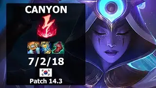 Canyon Nidalee JUNGLE VS Jax| Patch 14.3 KR Challenger