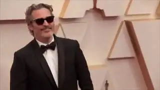 Joaquin Phoenix - Red carpet oscras 2020 / stage speech joker
