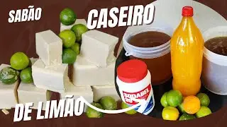 COMO FAZER SABÃO CASEIRO, DE LIMÃO CRAVO