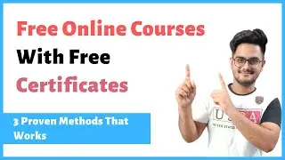 Free Online Courses With Free Certificates | 3 Proven Methods That Works 100% | Review By Nagar