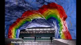 The Most Beautiful Underground Metro Stations In The World 🥰😍