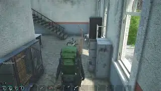 Police Station, opening lockers