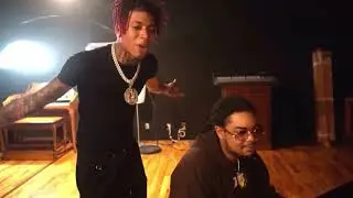 NLE CHOPPA freestyle in studio!!