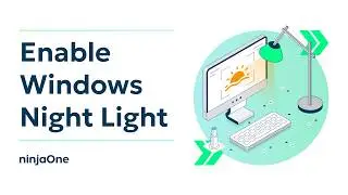 How to Turn On or Off Night Light in Windows 10 (w/ SCREEN RECORDING)