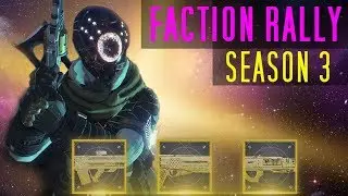 ALL Weapon Perks and Renown! Faction Rally Season 3! | Destiny 2