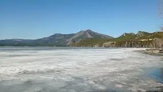 Вид с озера на Синюху