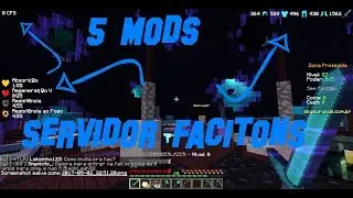 Minecraft: 5 Mods Básicos Para Jogar Em Servidor Factions!!!!