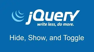2. Jquery hide, show and toggle event | Hide, show and toggle event in jquery