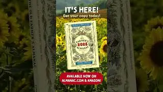 NEW! The 2025 Old Farmer's Almanac is HERE!!