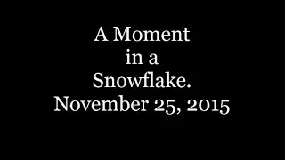 A Moment in a Snowflake Nov 25 2015