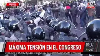 🚨 MÁXIMA TENSIÓN: DESCONTROL Y GOLPES EN EL CONGRESO