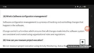 Software engineering interview question answers