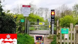 Sysonby Grange (Footpath) Level Crossing, Melton Mowbray (Leicestershire)