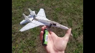 Ручной су 27 или свободно-летающий истребить ионисторная модель