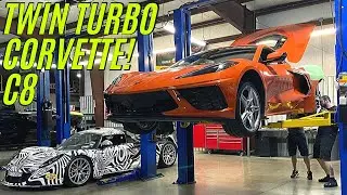 WORLD’S FIRST TWIN TURBO C8 CORVETTE comes to life in TEXAS!