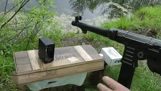 Пистолет-пулемет MP-40 (Шмайсер) пневматический - Обзор со стрельбой