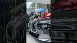 THE BMW 7 SERIES 740D M SPORT DELIVERY CEREMONY |#bmw