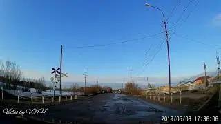 Печора. Весна 2019. 3 мая. Проедем из Речной в ЖД часть. Дороги...