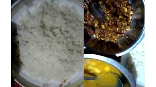 মা বলল চিংড়ি মাছ দিয়ে গাটা আর কচুরমুখির খাট্রাই রান্না করতে, তাই রান্না করলাম