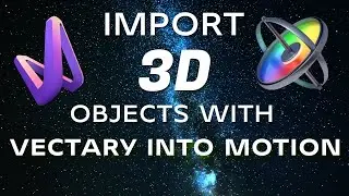 How to import OBJ Files into Motion using Vectary