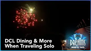 Disney Cruise Line Dining, Castaway Cay & Entertainment as a Solo Traveler