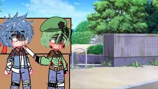 notice me senpai meme gacha club (inspired) htf flippy x flaky