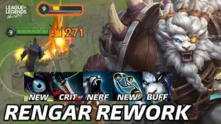ASÍ ES EL NUEVO REWORK DE RENGAR EN WILD RIFT 💀