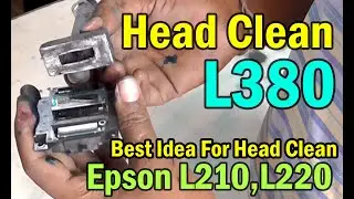 Epson L380,L210,L220,L360,L361,L385,L485 Head Clean Red light blinking error duplicate in filled