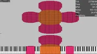 Flowernut / 1.3 Million Notes / MIDI