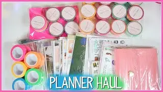 Planner Haul | Kinzi's Creations, Fox & Cactus, Grin & Bear it and More