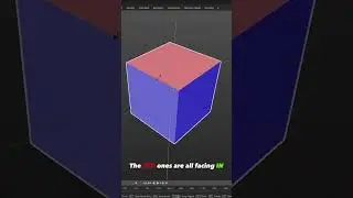 Backface Culling in Viewport Overlays - Blender tutorial #shorts