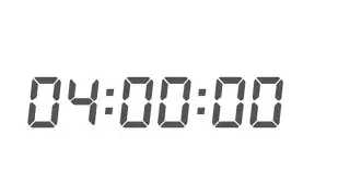 Cronômetro 4 horas | 4 hour timer | Cronógrafo de 4 horas | Minuterie de 4 heures